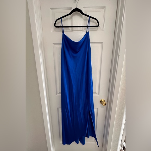 Express Asymmetrical Slip Dress - Picture 1 of 5